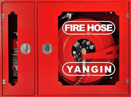 Cam Kapak Yangın Dolabı