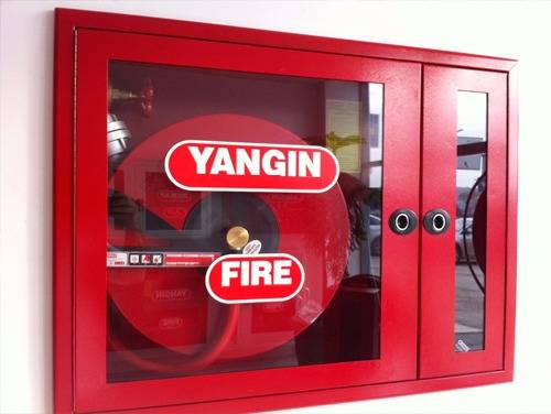 Cam Kapak Yangın Dolabı