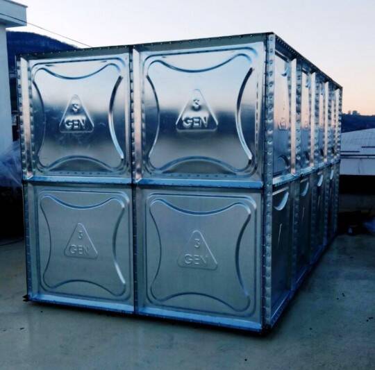 Galvanizli Prizmatik Modüler Depo